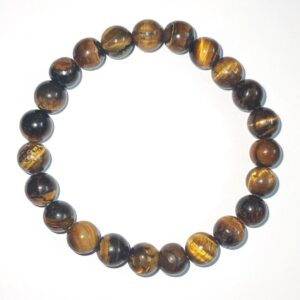 Tiger Eye Stone Bracelet- Adjustable – With Lab Report