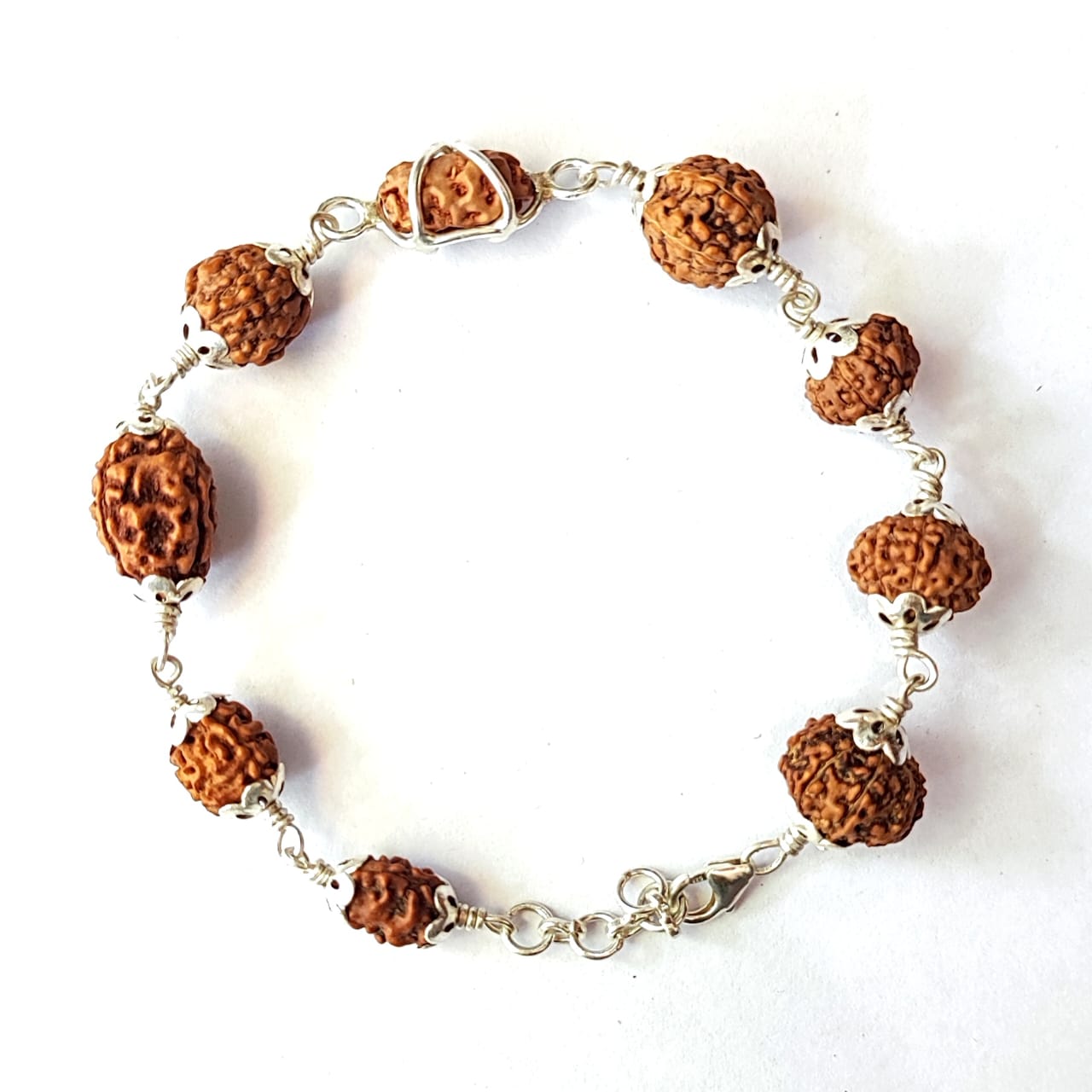 सभी 9 ग्रहो को सकारात्मक करने के लिए 1 से 9 मुखी रुद्राक्ष ब्रेसलेट